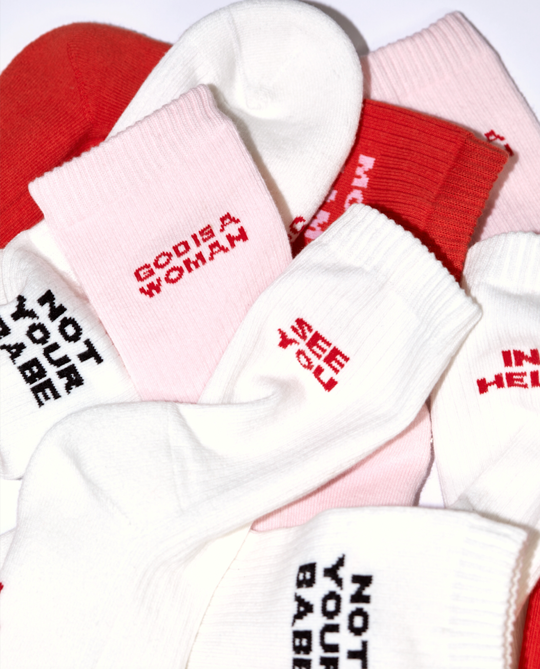 Statement Socken von saint sass.